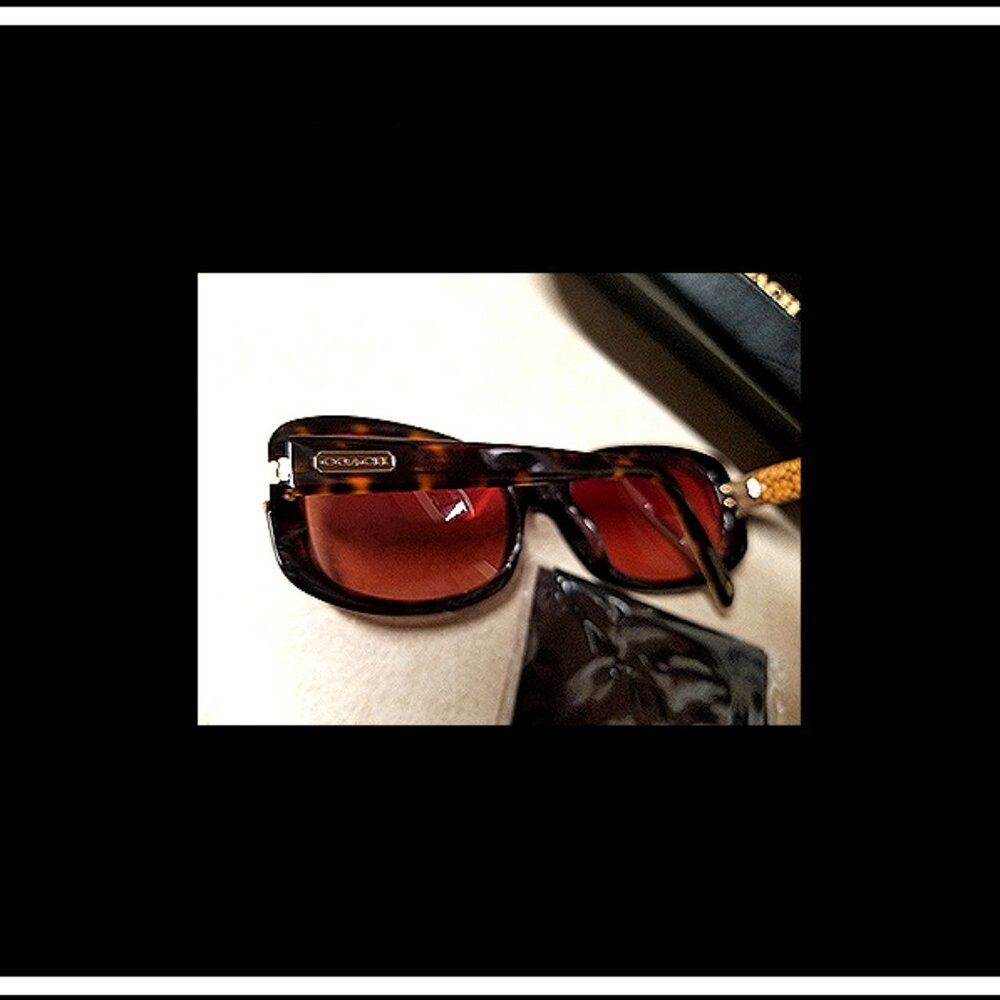 Rare & Unique Unisex Authentic Coach Sunglasses - Picture 9 of 9